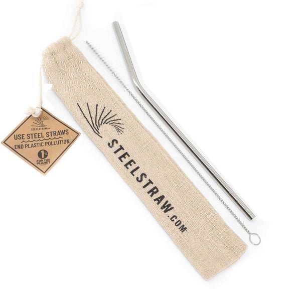 Curved Single Straw Gift Set