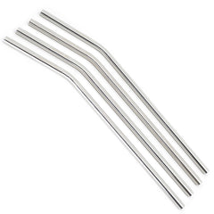 Single - Curved Metal Straws